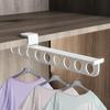 Retractable Wardrobe Rail Clothes Hanger Towel Coat Rack Closet Cabinet Storage Organizer Pull Out Hanging Closet Organizer Rack