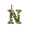 2D Christmas Decoration Pendant Christmas Tree Tag Theme Party Crafts Ornament