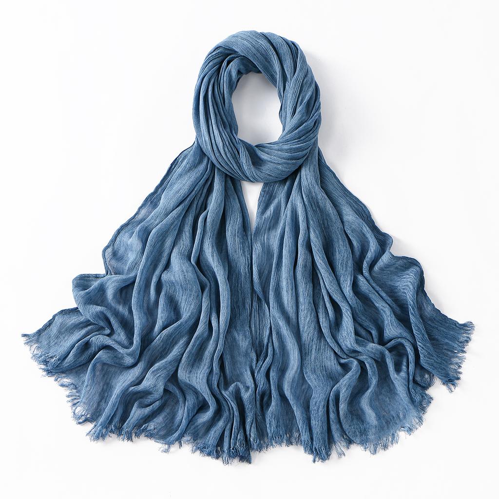 Muslim Woman Cotton Rayon Hijab Scarf Fashion Viscose Headband Muslim Hijabs Shawls Lady Long Wrap Islam Turban Headscarf