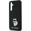 Pouzdro pro Samsung Galaxy A35 Karl Lagerfeld Silikonové Černé