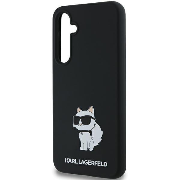 Pouzdro pro Samsung Galaxy A35 Karl Lagerfeld Silikonové Černé