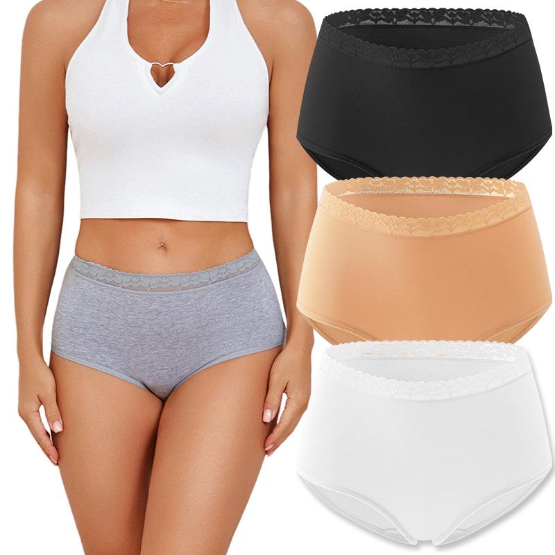 3PCS/Set S-XXL Women Sexy Cotton Panties Underwear Female Underpants Woman Briefs Cotton Pantys Girl Intimates Lingerie