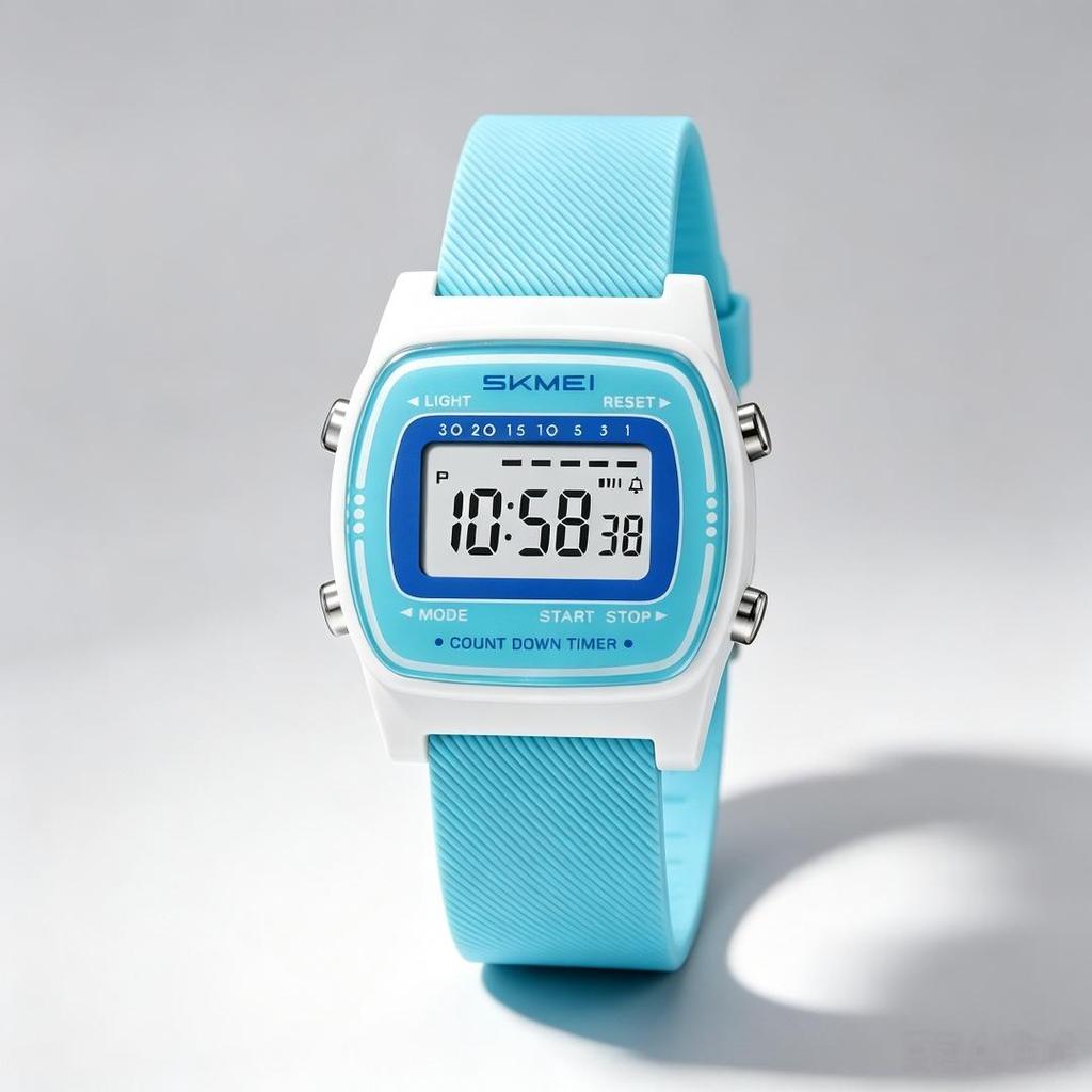 Unisex Digitaluhr SKMEI Retro Mint Schul 2540