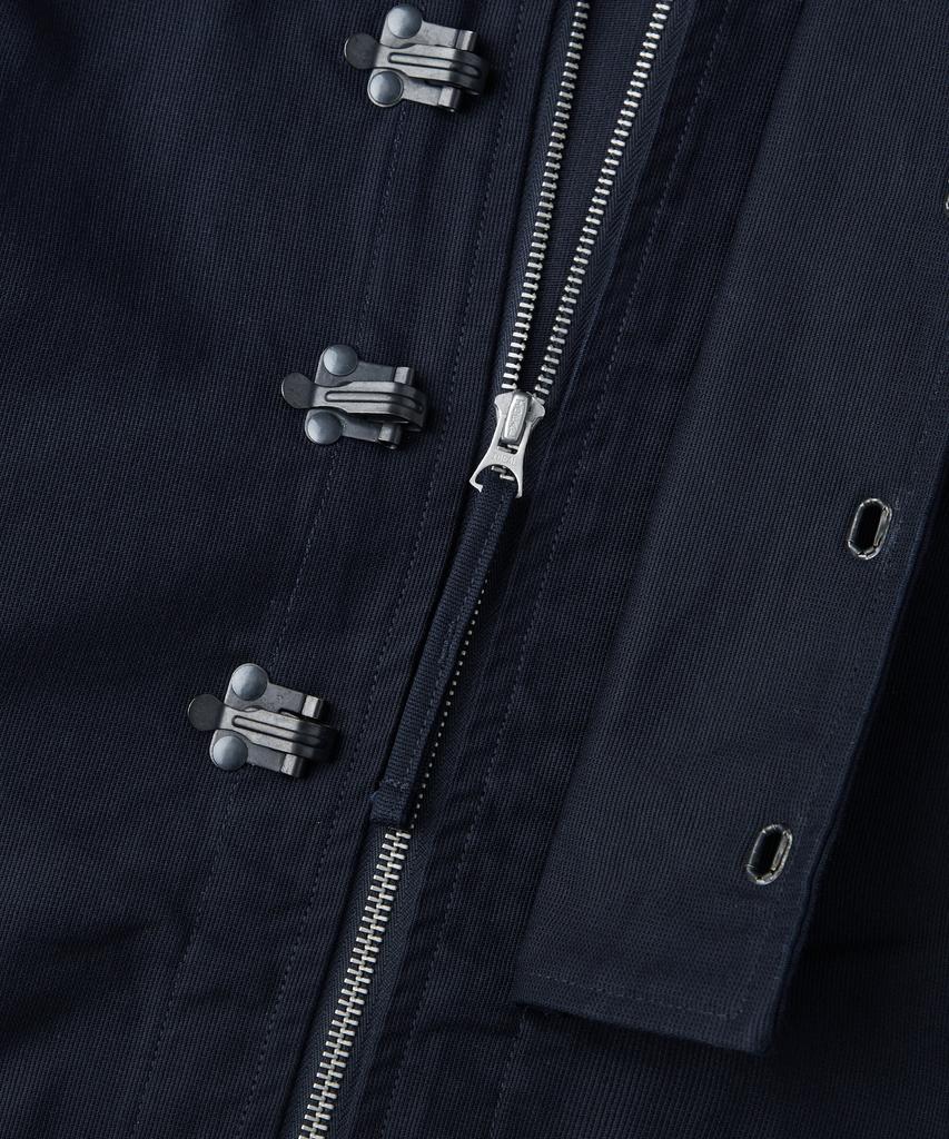OUTSTANDING Jungle Cloth Deck Hood Jacket_Navy