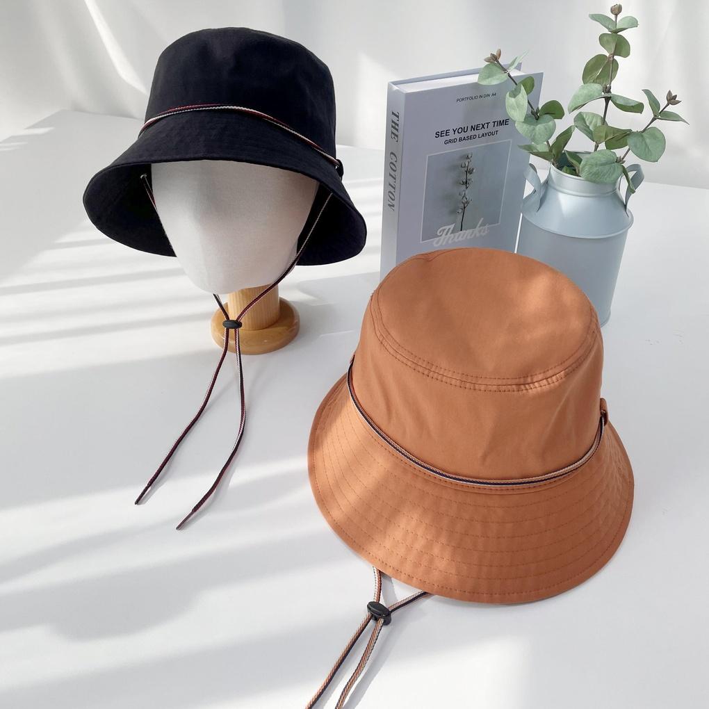 Spring/Summer Bucket Hat Daily Color Strap Bucket Hat