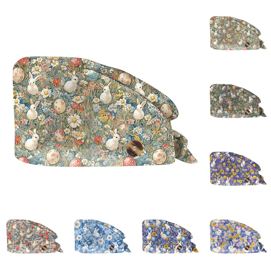 Fashion Print Work Hat Casual Wash Hat Bag Cap