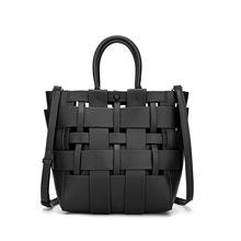 

Woven Bag Women S Large-Capacity Temperament Handbag High-End Shoulder Bag Niche Texture Commuter Messenger Bag 23*13*25