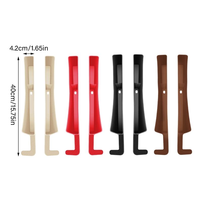 Convenient Car Seats Side Storage Box Vehicle Storage Solution Auto Consoles Side Box Upgades for a Clutter Frees Ride