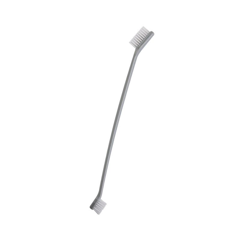 Pet Double Head Toothbrush for Dogs and Cats - Long Handle Oral Care Tool