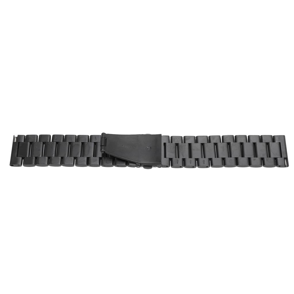 Cinturino per Orologio in Acciaio Inossidabile 3 Maglie a Sgancio Rapido Cinturino di Ricambio per Orologio per Gear S3S2