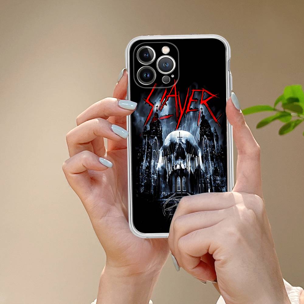 

S-Slayers Band Phone Case For IPhone 17 16 15 Plus 14 13 Mini 12 11 Pro Max Soft Shell Cover iPhone 13 pro