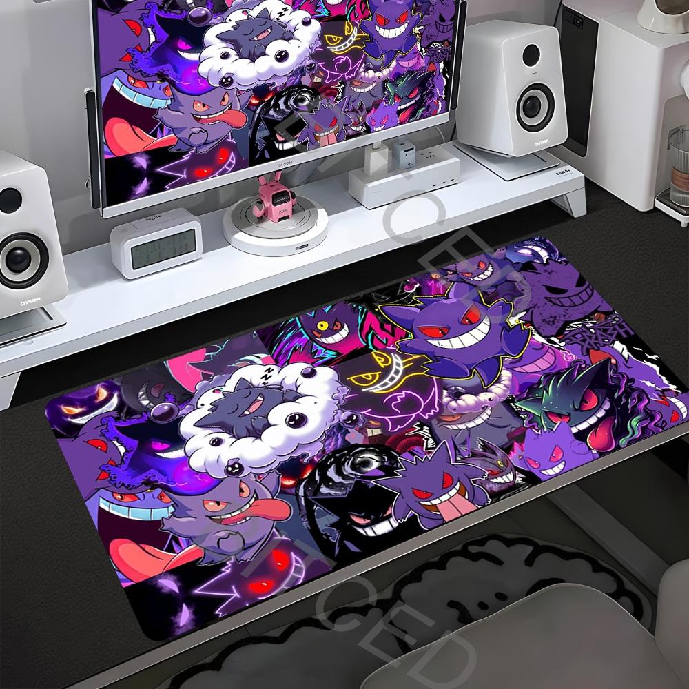 Pokemon Gengar xcm Anime Mouse Pad Gaming Accessories Mousepad Gamer Completo Computer Keyboard Pad Carpet Desk Mat Varmilo
