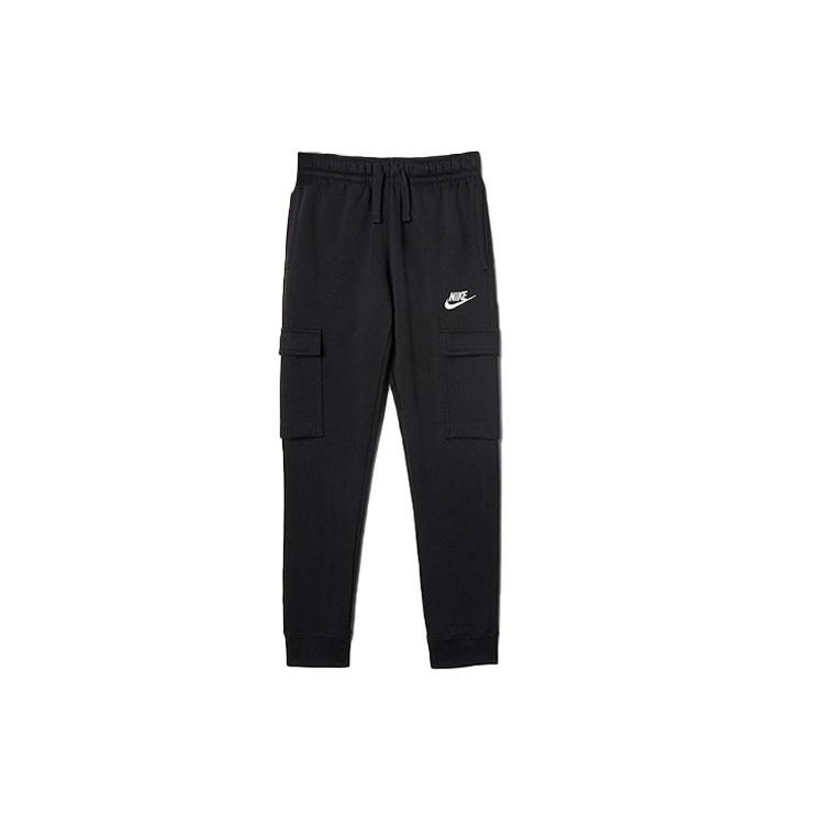 (GS) Nike Sportswear Club Cargo Sweatpants  Black  Kids  CQ4298-010 L