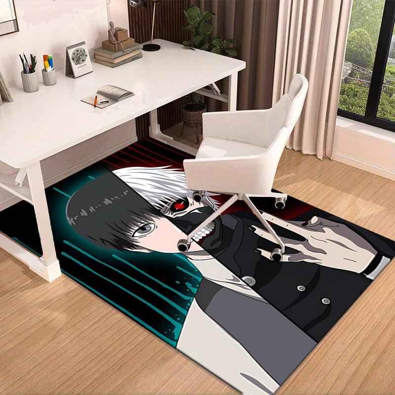 Tokyo Ghoul Kaneki's Struggle Area Rug Office rug, Chair Rug, Decor Carpet Livingroom bedroom Mat, Large Size Fan gifts Christmas gifts