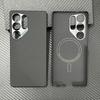 Pentru Samsung Galaxy s25u S25 Ultra Carcasă din Fibră de Carbon Aramidă Husa Protectoare Ultra Subțire pentru Coajă Magnetică Magsafe