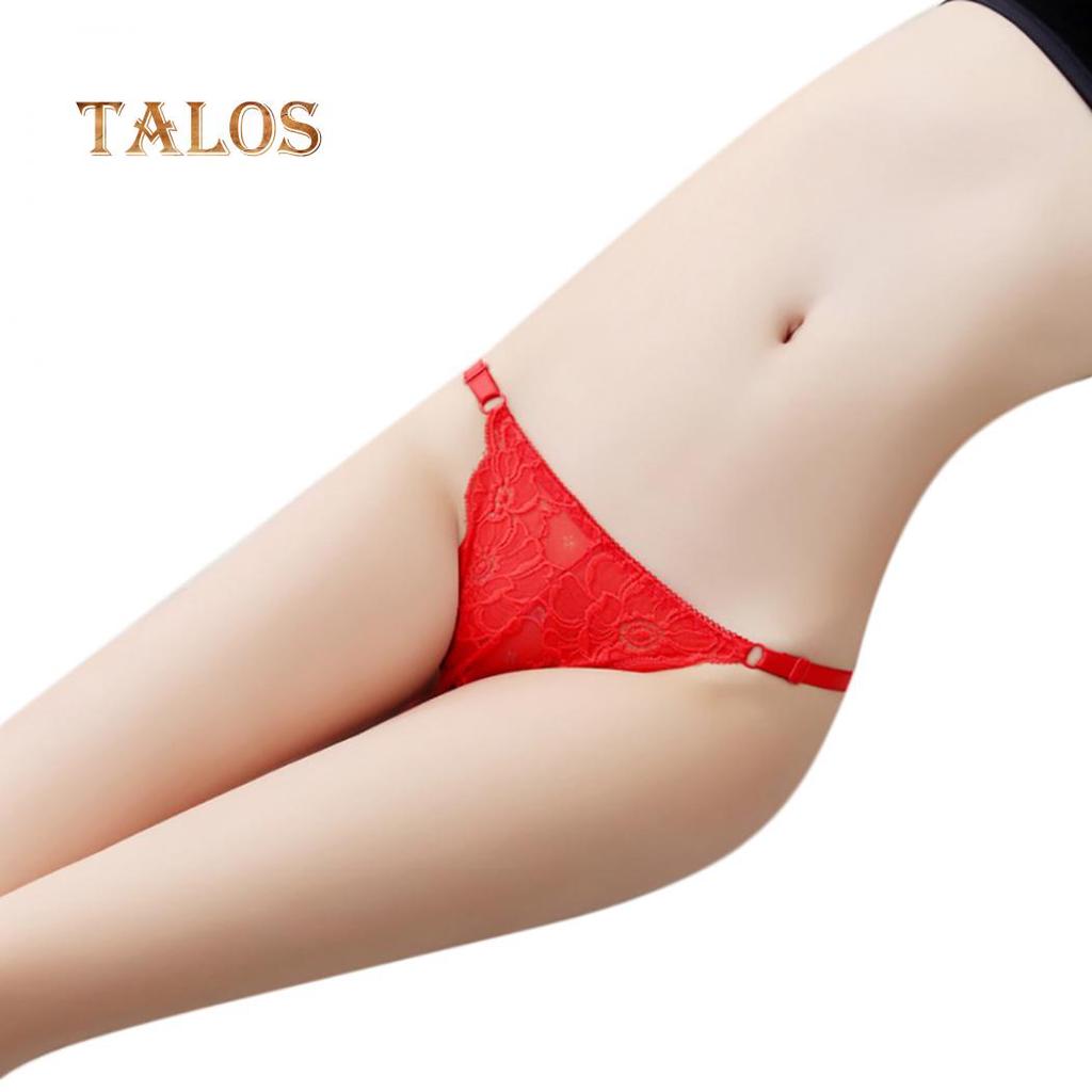 Sexy See Through Lace Women Adjustable Panties G-String Underwear Charm Gift Female Clothing