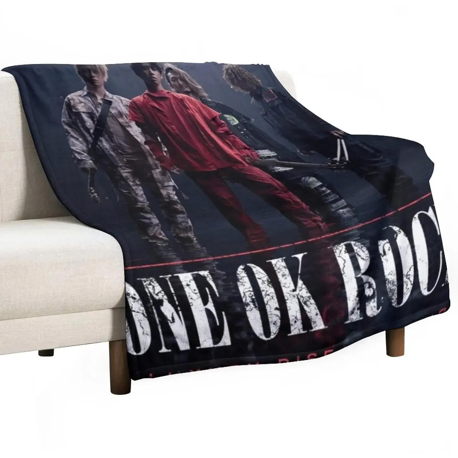 one ok rock Throw Blanket Soft Blanket Beautiful Blankets Winter bed blankets 75X95CM