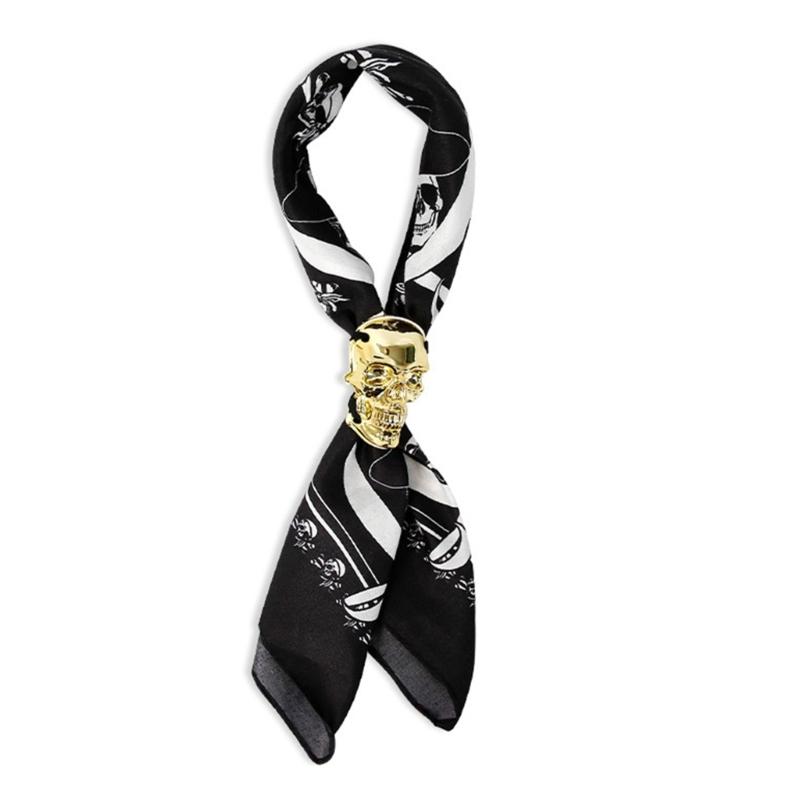 

Girls Ties Halloween Neck Tie for Uniform Cute Necktie Suits Sweet Simple Children Boys Elegant Tie with Golden Skull 1