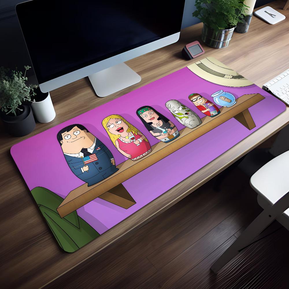 Mouse Pad MousePad Nonslip Lockedge Office Dad Student Gaming Cartoon Thickened Comedy AAmerican Large Writing Pad Cushion