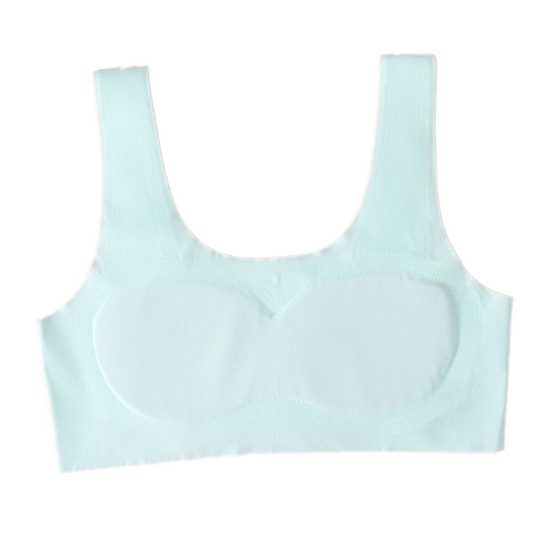 Teenager Latex Padded Bra /Training Bra Seamless Without Trace Kids Bra