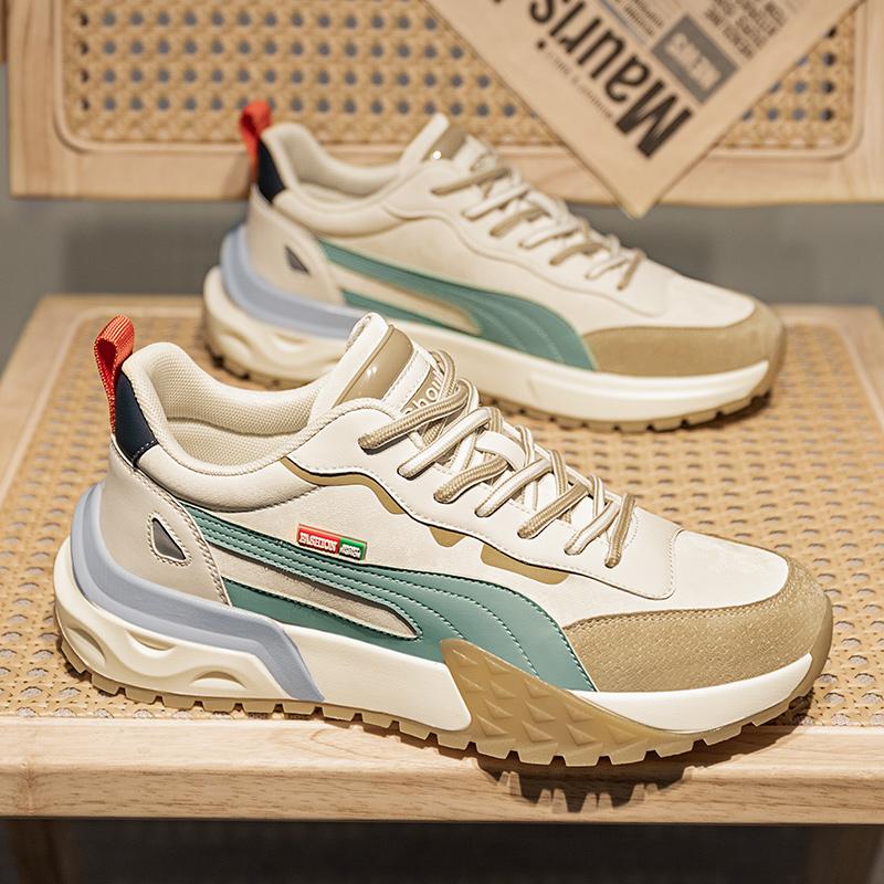 Fashion Men's Casual Shoes Trendy All-match Shoe Anti-slip Wear-resistant Men's Sport Hiking Shoe for Mens Casual Sneakers Shoes Hot