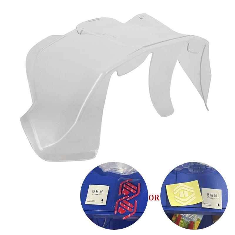 

1 шт. Для Rx7X Rx-7X Vz-Ram Rx7V Rx7 Гоночный шлем Rx7X Df-X2 Спойлер Аксессуары Мотоциклетная Задняя Накладка Спойлер Шлема чистый