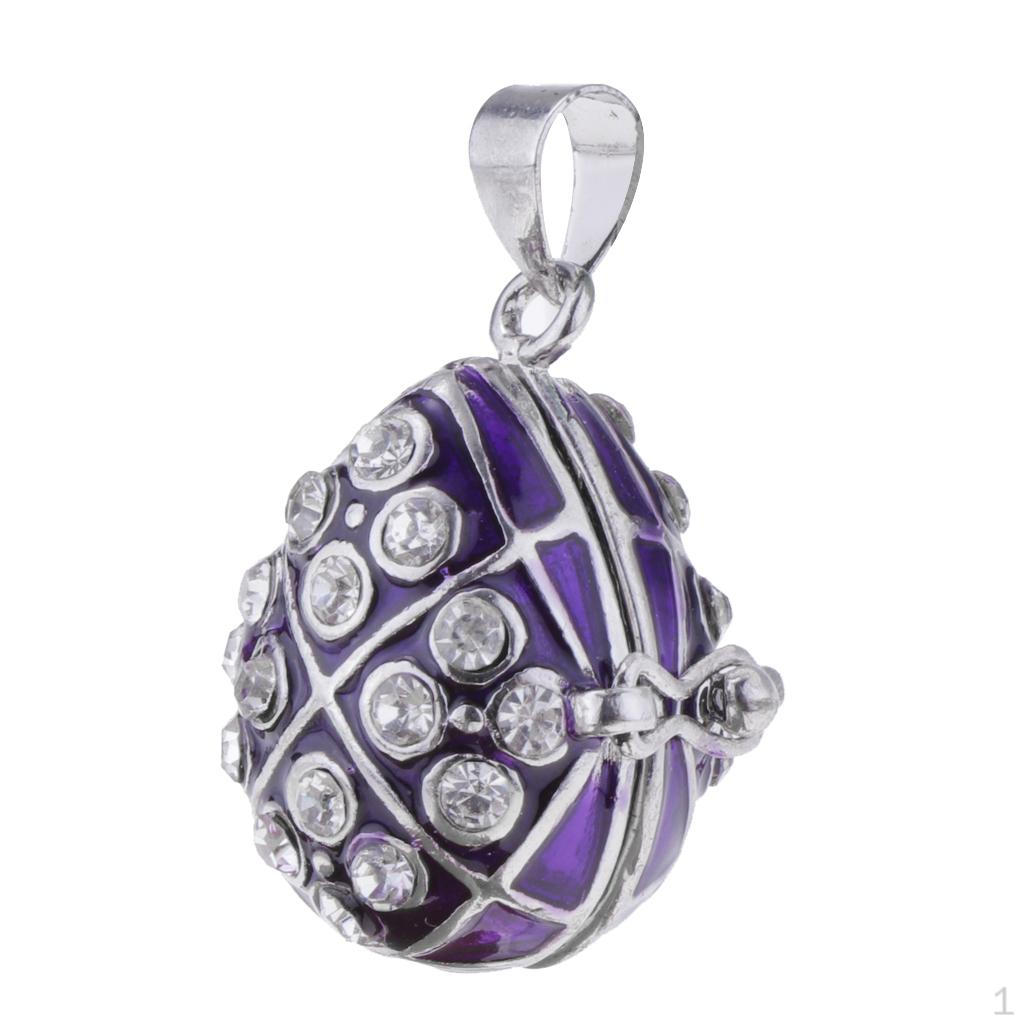 Enamel Locket Openable Cremation Keepsake