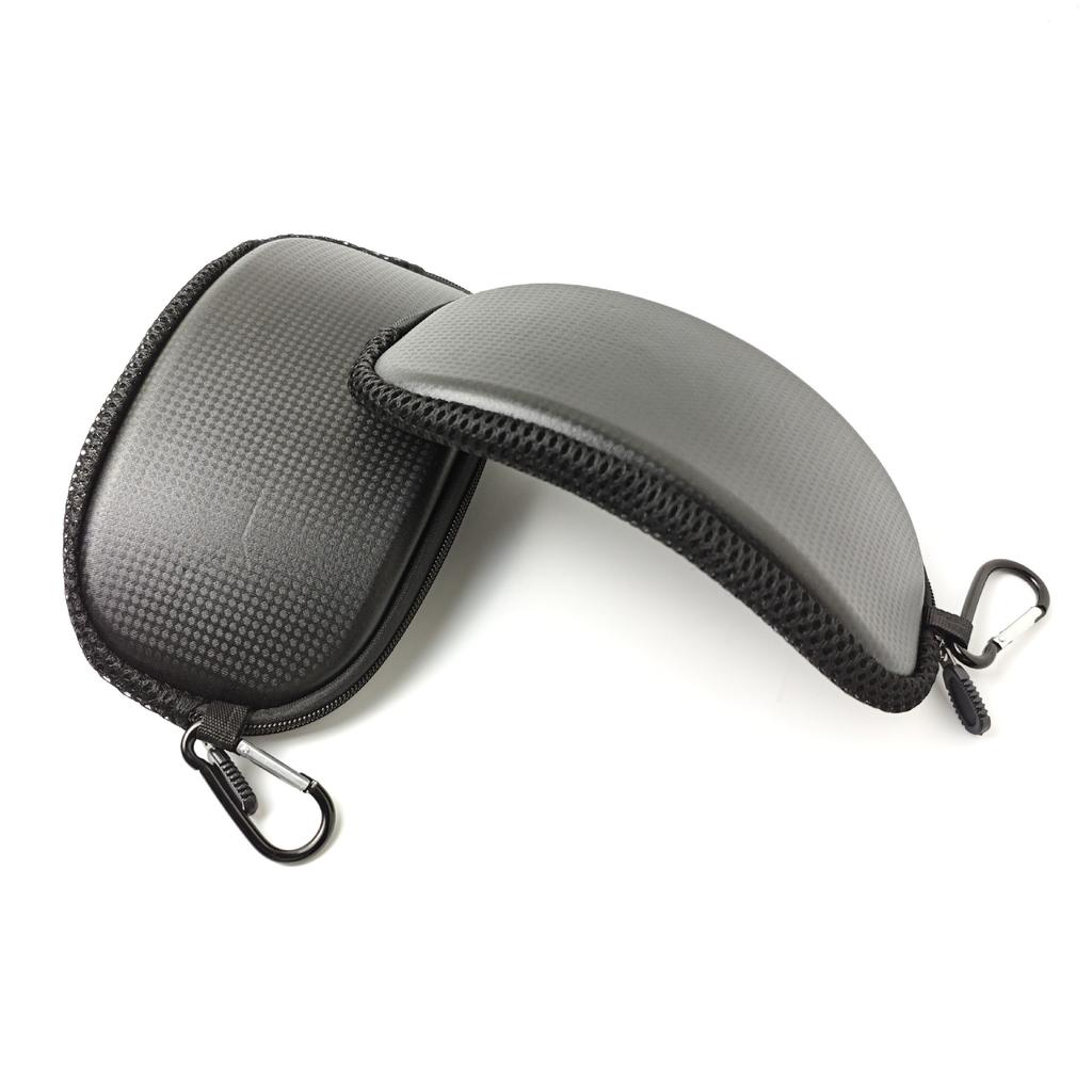Thickened box EVA Hook-zipper enlarged box for off-road motorcycle and ski goggles storage, shockproof and pressure-resistant