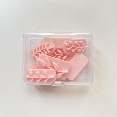 8Pcs Plant Leaves Clay Stamps Polymer Clay Molds Leaf Texture Imprinting Mold Diy Ceramic Earrings Jewelry Pottery Tools