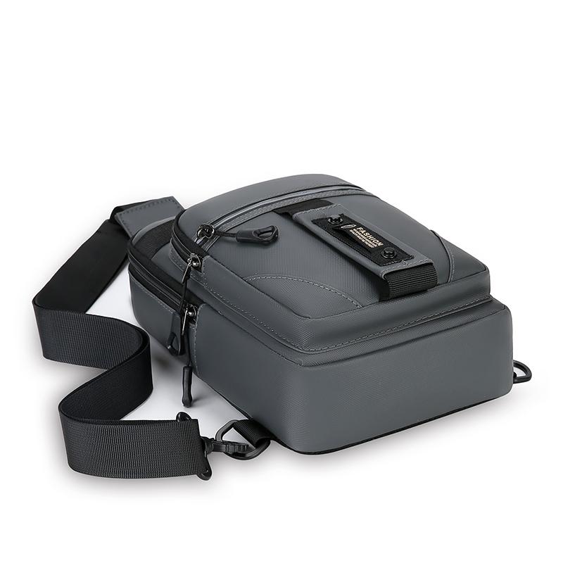High Quality Men's Crossbody Bag Fashion Casual Waist Packs Male Chest Handbag Bolsa