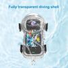 For Invisible Dive Case Waterproof Case Protective Underwater Diving Housing Shell Case for Insta360 X4 Air Camera Accessories