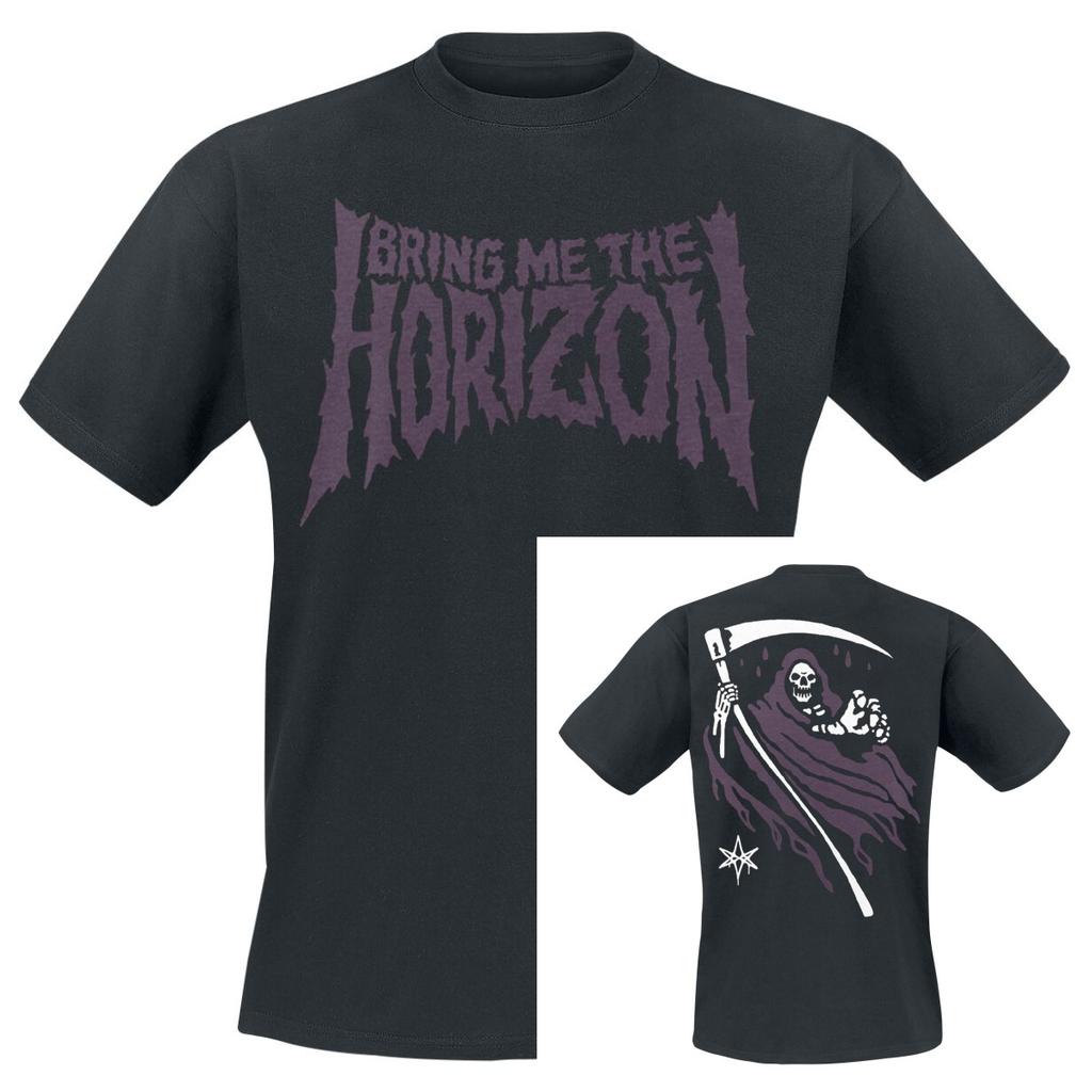 Bring Me The Horizon Graphic Cotton Band Shirt Unisex Summer Short Sleeve Fashion Brand Tee Luxury Casual Vintage