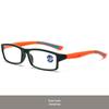 New Style Lightweight Sports Reading Glasses with Anti-blue Light Small Frames and HD Flat Lenses