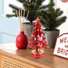Christmas Tree Music Box Creative Wooden Handmade Miniature Fair-Sounding Melodies Home Decor Gift For Women Girls