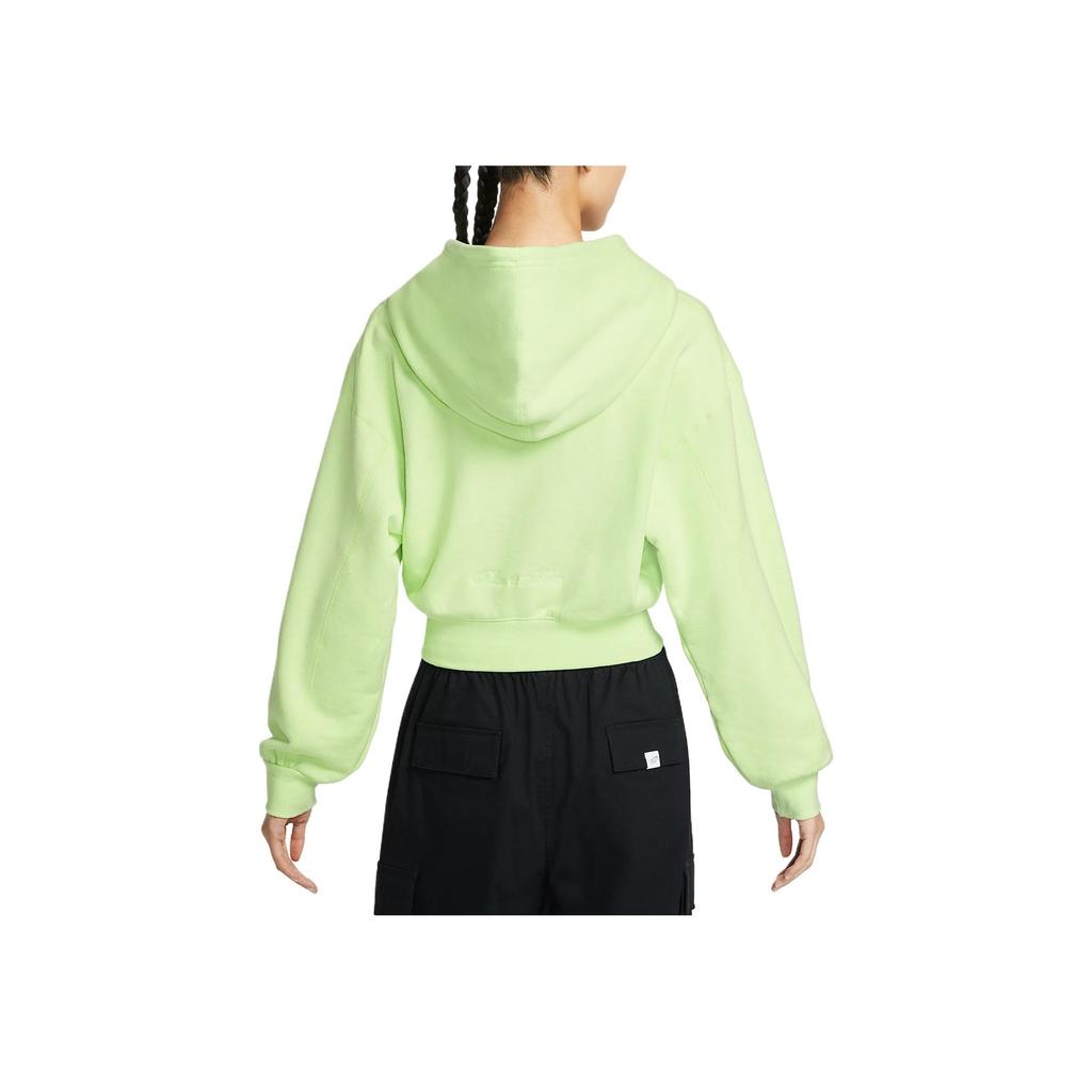 Nike Odzież sportowa Modna Wygodna Wszechstronna Kurtka z kapturem Kurtki damskie Jasno-cytrynowa HJ0276-360