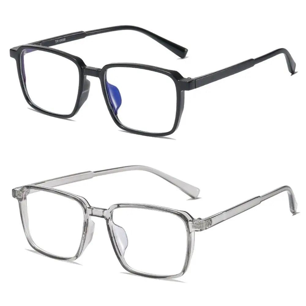 Men Women Reading Glasses Anti-Blue Light Optical Spectacle Eyeglass Square Eyeglasses Office Hyperopia Glasses Glasses +100 400