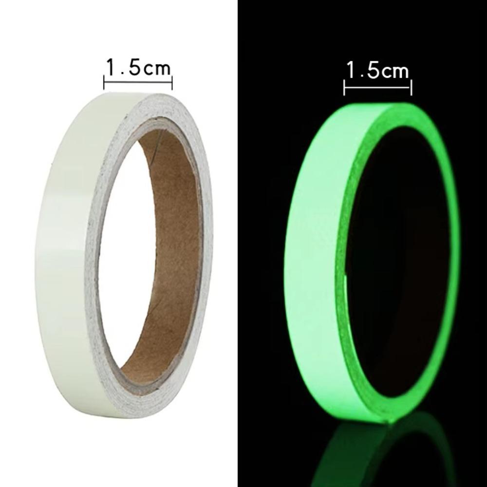 3 Meters Fluorescent Stickers Tape Green Glowing Stickers Glow In The Dark Tape  Staircase Safety