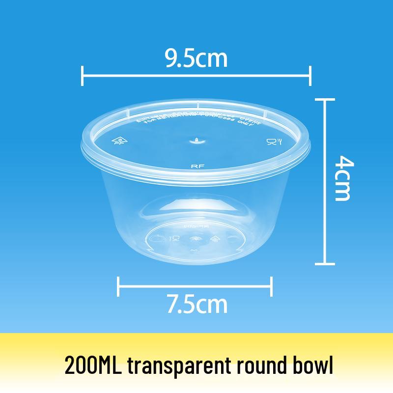 OEING Disposable Compartment Meal Prep Containers