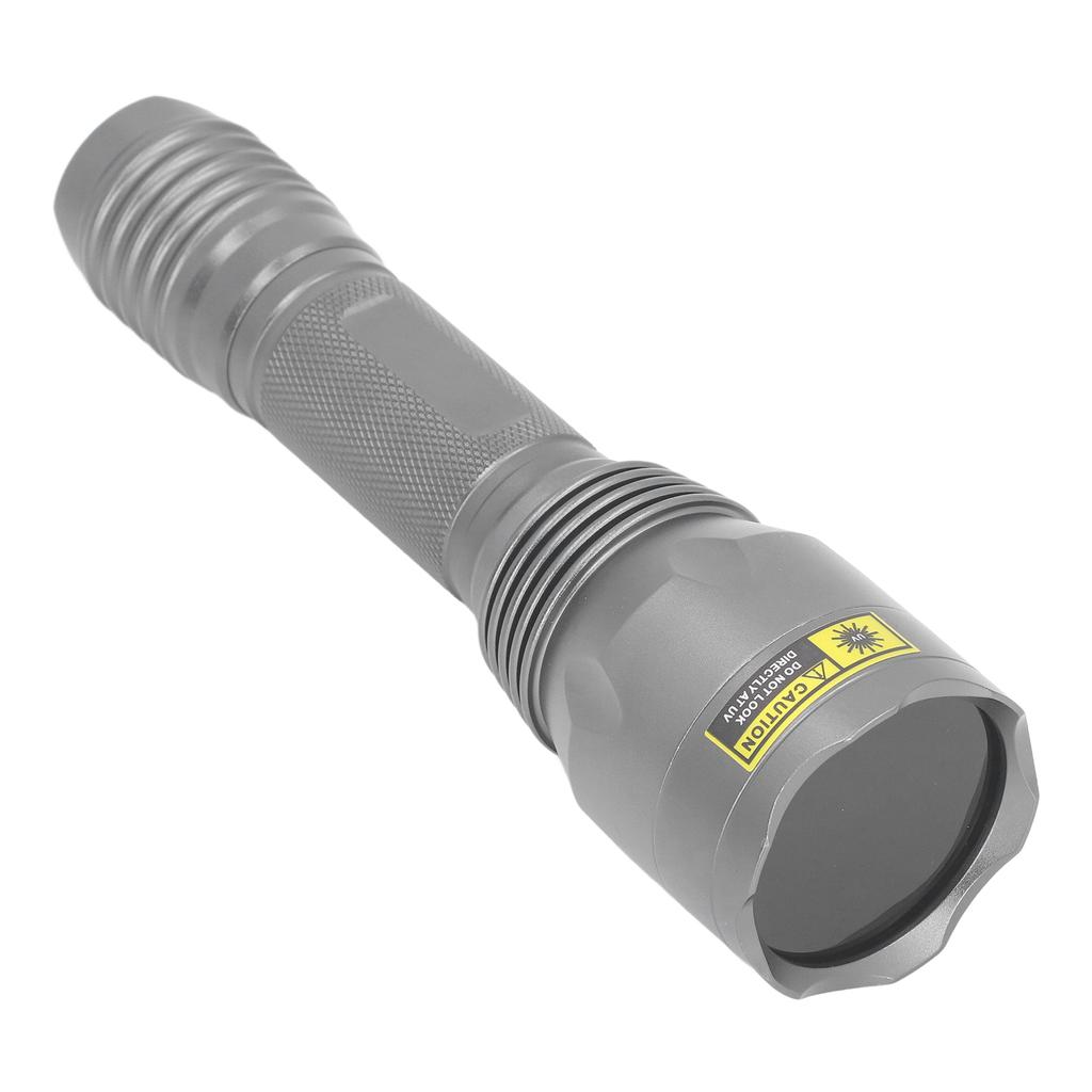 UV Flashlight Portable Aluminum Alloy Shell 365nm LED Blacklight Flashlight for Forged Documents
