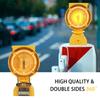 Solar Power Solar Industrial Warning Lights Solar Barricade Warning Light  Outdoor