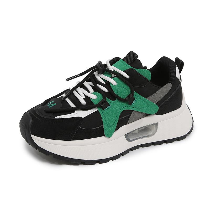 2025 Mori autumn and winter new products dopamine platform heightening board shoes women's versatile bread shoes women's sports dad shoes women