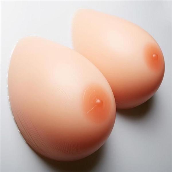 Water Drop Shape Silicone Breast Forms Fake Boobs Breast for Cross Dresser Beauty