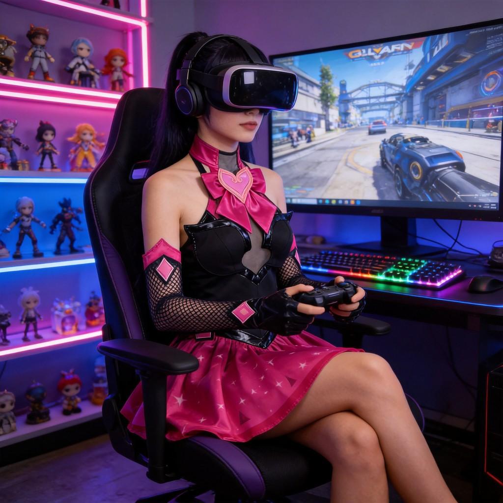 Overwatch Dva Hana Song Cosplay Kostüm Mit Leinenstoff Für Anime Fans