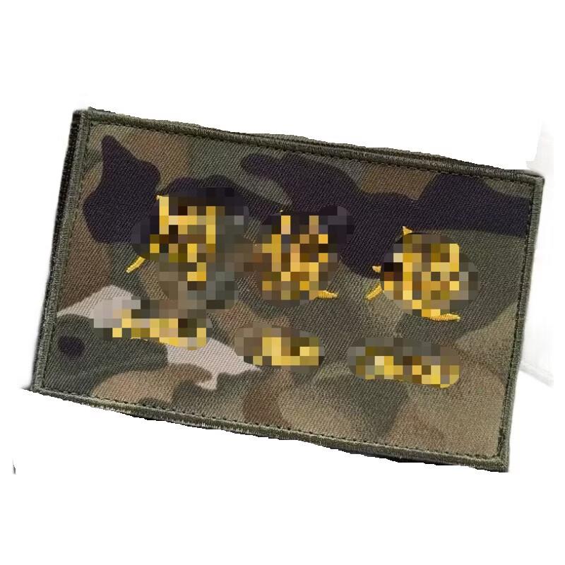 Embroidered Velcro ID Patches for Tactical Gear