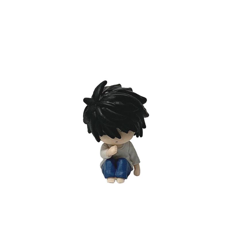 6 types of Bleach figurines Ryuuk Death Note figuries Yagami Rem anime-related model ornaments and toys
