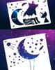 Cross-Border Romantic Starry Sky Painting Template: DIY Wall Art Tracing Board
