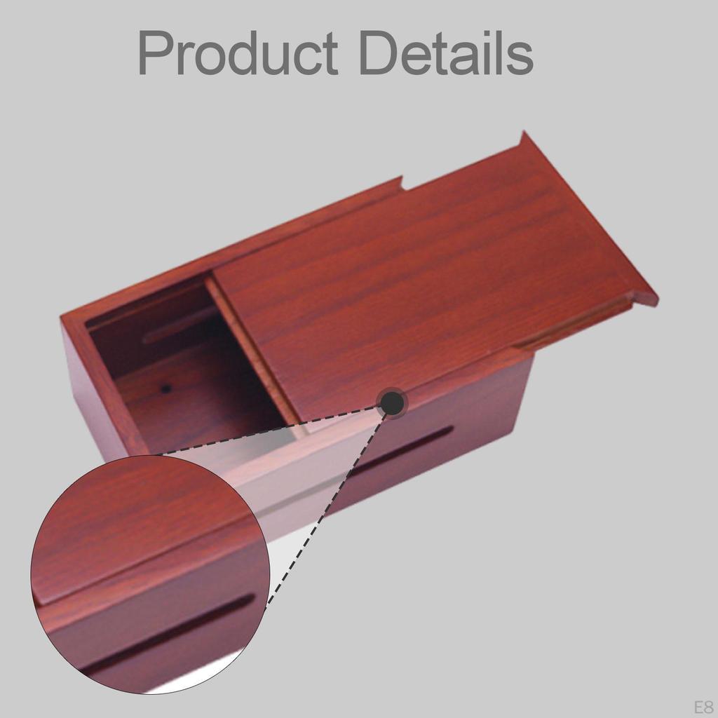 30 Note Wooden Music Box, Easy to Use, Hand Crank Ideal for Christmas, Halloween,