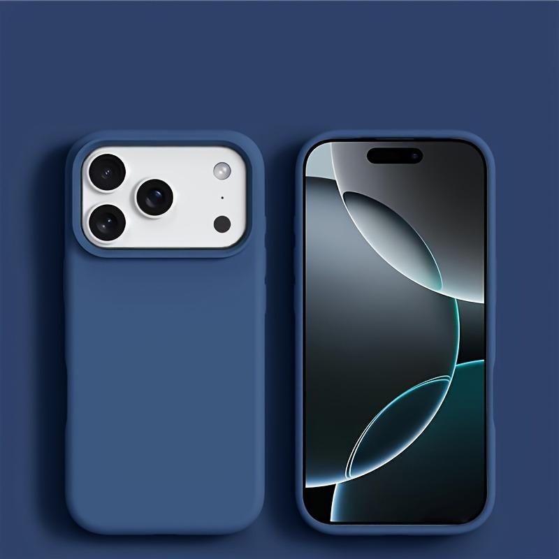 Luxury Original Case For iPhone 17 Pro Max Liquid Silicone Soft Phone Cases For iPhone 17 17Pro Air 17Pro Max Shockproof Cover