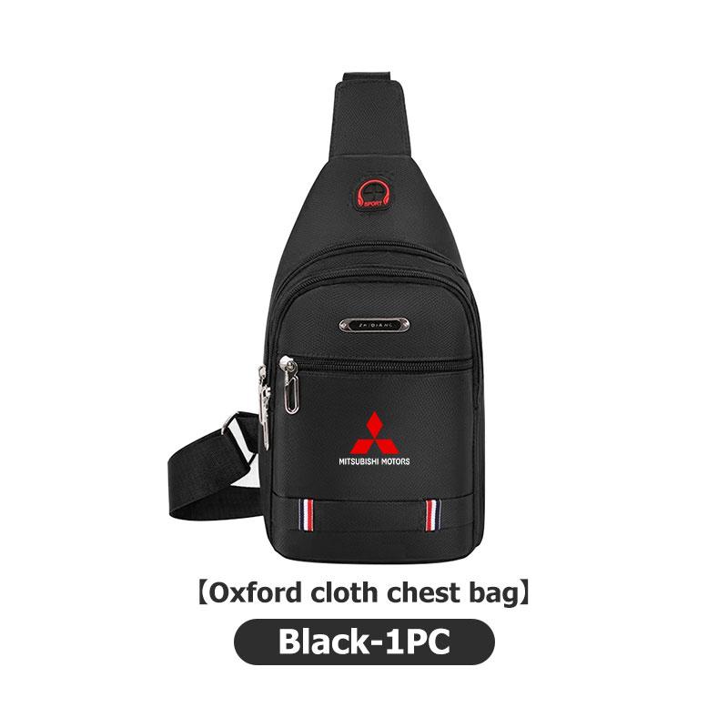 

For Mitsubishi Men s Crossbody Bag Chest Bag Large Capacity Sports Leisure Backpack Outlander Lancer L200 ASX Pajero Grandis