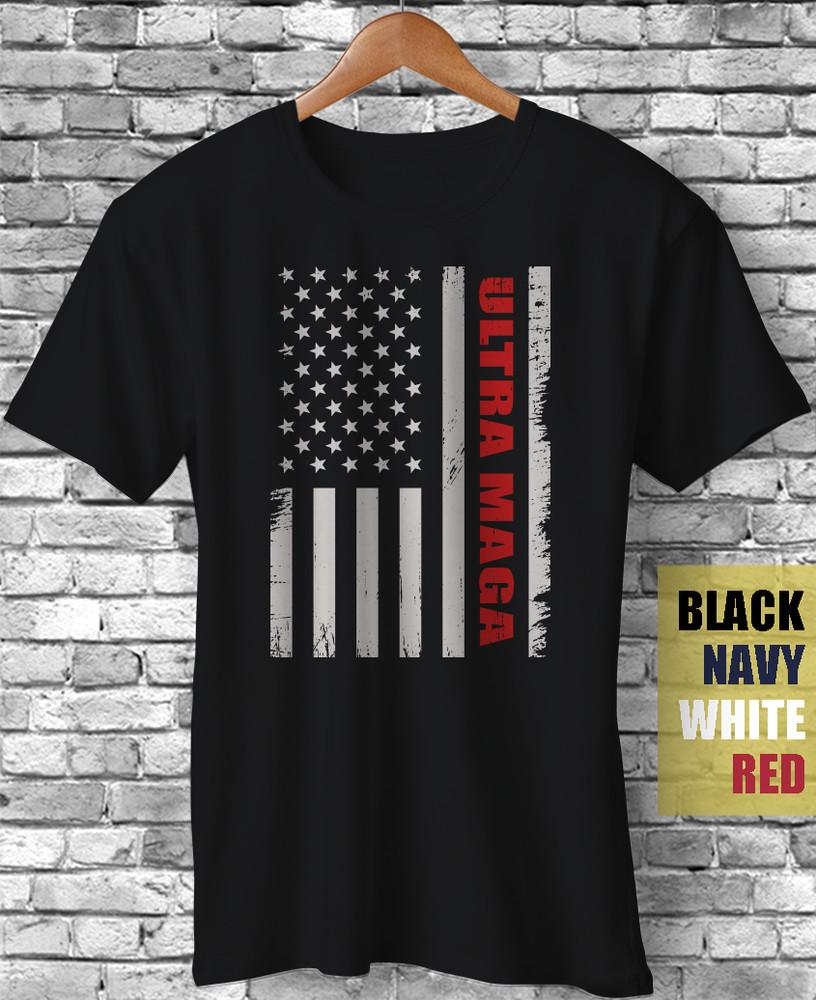Ultra Maga Pro President Republican Election 2028 US Flag Patriotic Gift T-Shirt Unisex T-Shirt L